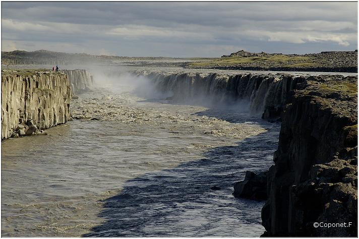 Selfoss en amont de Dettifoss